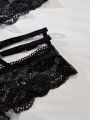 5pcs/Set Hollow Out Lace Panties Set