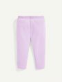 Cozy Cub Baby Girl 3pcs Solid Pants