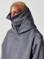 SUMWON Masked Overhead Hoodie With Side Pockets