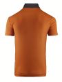 Men'S Color Block Decor Short Sleeve Polo Shirt