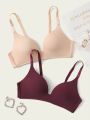 2pack Plain Bra Set