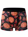 Men's Pizza Pattern Comfort Briefs