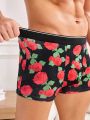 Men's Floral Printed Boxer Shorts