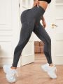 Yoga Basic Wide Waistband Sports Leggings