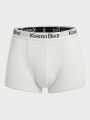 Men's Letter Print Boxer Briefs