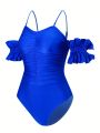 SHEIN Swim Chicsea Women's Exquisite & Elegant One-piece Swimsuit