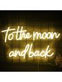 Large Size 'to The Moon And Back' Decorative Lamp