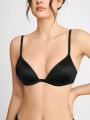 SHEIN Leisure Ladies' Solid Color Bra