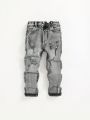 SHEIN Boys' (little) Distressed Jeans