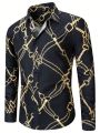 Men's Chain Print Shirt