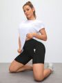 Yoga Basic Women's Basic Sports Shorts With Pockets