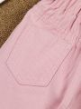 Girls' (Little) Button Front Tapered Jeans