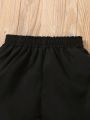 SHEIN Kids EVRYDAY Young Boy Flap Pocket Side Shorts