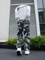 Men's Camouflage Pattern Jeans