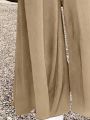 Plus Size Women's Elastic Waist Wide Leg Pants