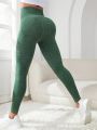 Wide Waistband Sports Leggings