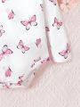 Baby Girls' Butterfly Printed Bodysuit