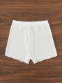 SHEIN Swim SXY Women's Solid Color Shorts