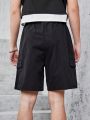 Teen Boy'S Multi-Pocket Drawstring Shorts