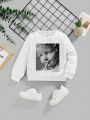 Baby Boy Figure Graphic Sweatshirt