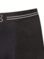 Men 5pcs Letter Graphic Boxer Brief