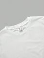 Teen Boys' Casual Simple Solid Color T-shirt 3pcs/set