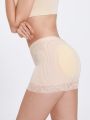 Lace Trim Padded Shapewear Shorts