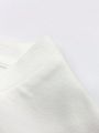 Manfinity EMRG Men's Oversized Drop Shoulder Round Neck T-Shirt With Letter Print