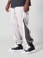 SUMWON Cuffed Jogger With Contrast Panels