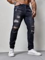 Men's Distressed Jeans