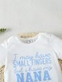 Infant Casual With Slogan Print