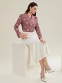 Women'S Jacquard Blazer