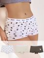 SHEIN Women's Cartoon Rabbit Printed Boyshorts