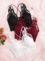 3pack Guipure Lace Bra Set