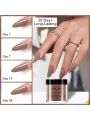 Saviland Dip Powder Nail Kit - 36 Glitter Dip Powder Colors Fast Dry Nail Dip Powder Kit Dip Powder Set Dip Nails Powder Starter Kit for Beginners DIY Home Salon - No Lamp Needed