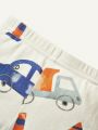 Cozy Cub Baby Boy Cartoon Graphic Tee & Pants PJ Set