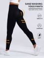 Yoga Basic Seamless High Elasticity Sports Leggings