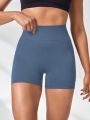 Wide Waistband Sports Shorts