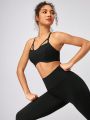 GLOWMODE FeatherFit™ Fab Fit Adjustable Sports Bra Light Support Low Impact Yoga