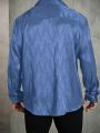 Extended Sizes Men's Plus Size Long Sleeve Button Up Shirt