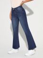 Women's Slim Fit Flared Jeans