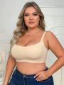 Plus Size Back Closure Seamless Bra