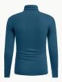 Men'S Stand Collar Long Sleeve Thermal Top