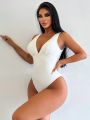 SHEIN Swim Chicsea Exquisite And Elegant One-piece Swimsuit