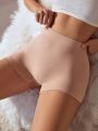 Women's Single Piece Ribbed Boyshorts Panties