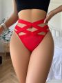 Criss Cross Cut Out Panty