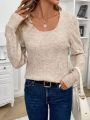 SHEIN Frenchy Women'S Sweater With Scoop Neck