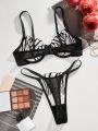 Lace Perspective Sexy Lingerie Set