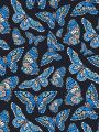Maryam Alam Women's Butterfly Print Long Sleeve Shirt