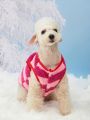 PETSIN 1pc Striped Print Pet Coat